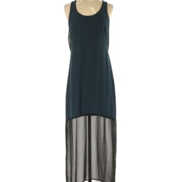 Silence + Noise Navy Maxi Dress - Picture 4 of 6